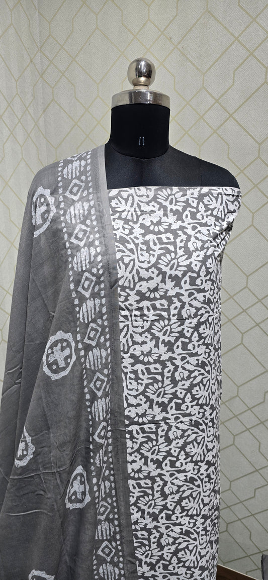 Office Wear bathik Cotton Salwar - 06