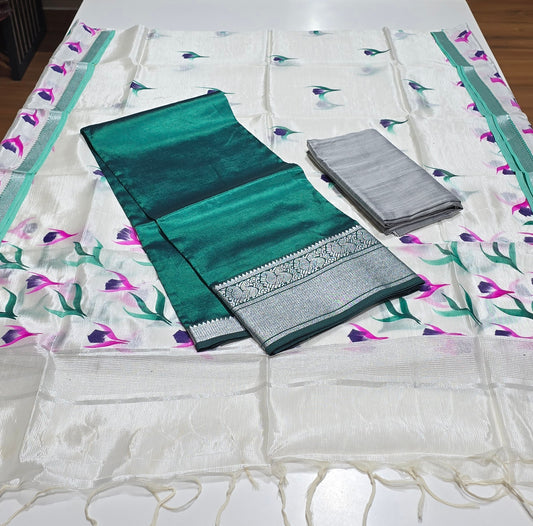 Mangalagiri 3 piece silk - MSP28