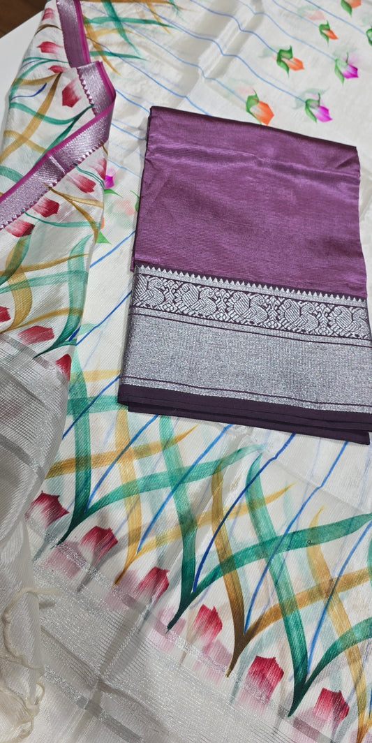 Mangalagiri 3 piece silk - MSP27