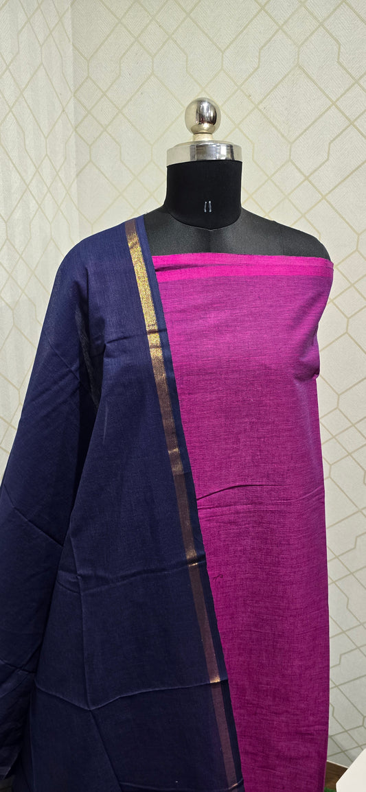 Office wear Handloom Cotton Suits - 04