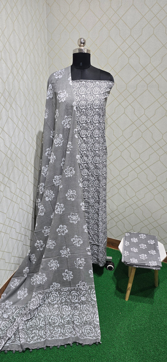 Office Wear bathik Cotton Salwar - 03