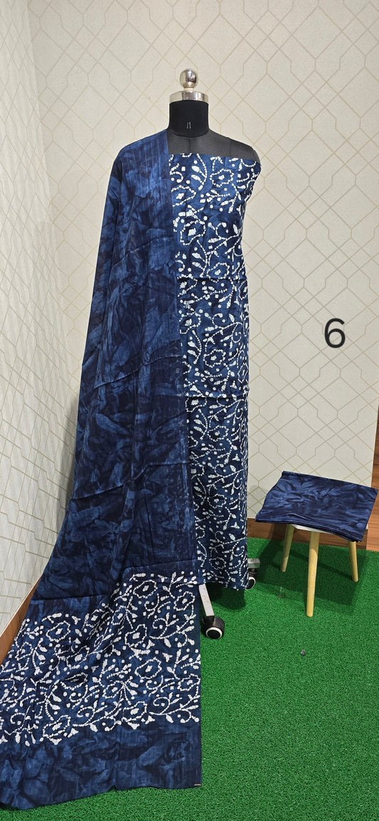 Unique Bathik Cotton Suit - UBC6