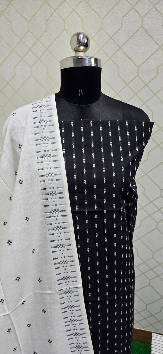 Office wear Handloom Cotton Suits - H06