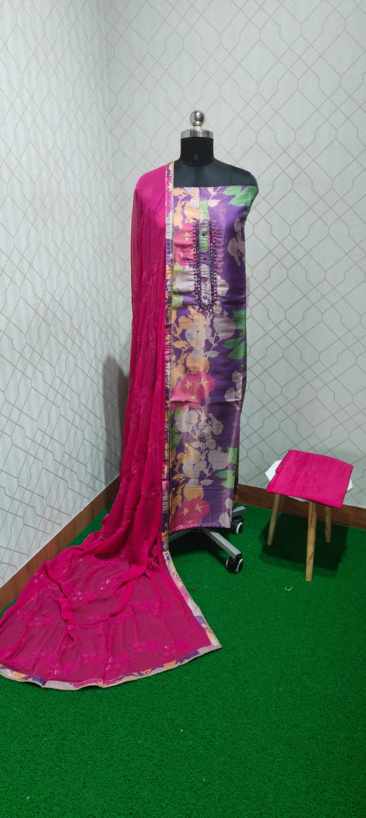 Party wear silk Suits - 16