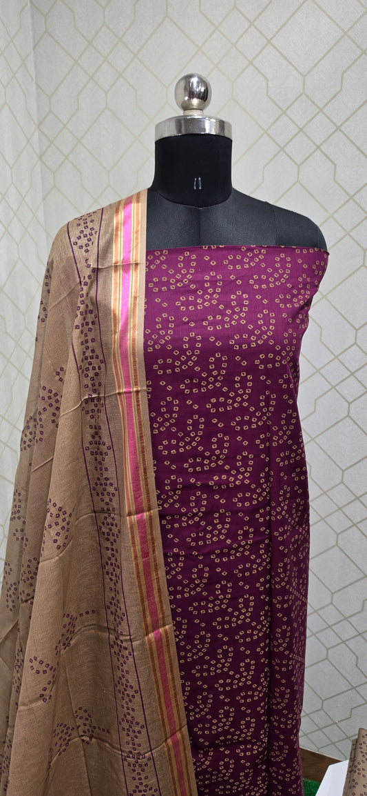 2.5 mtrs Office Wear Cotton Salwar - 06