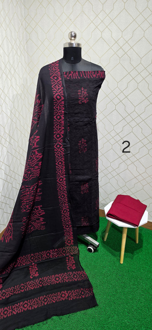 Hacobba bathik cotton suit - 02