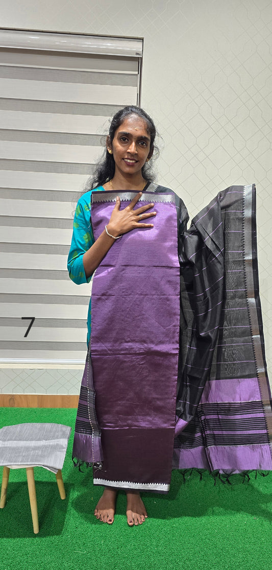 Mangalagiri 3 piece silk - MSP07