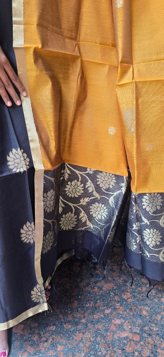 Pure Silk Cotton Suit - 02