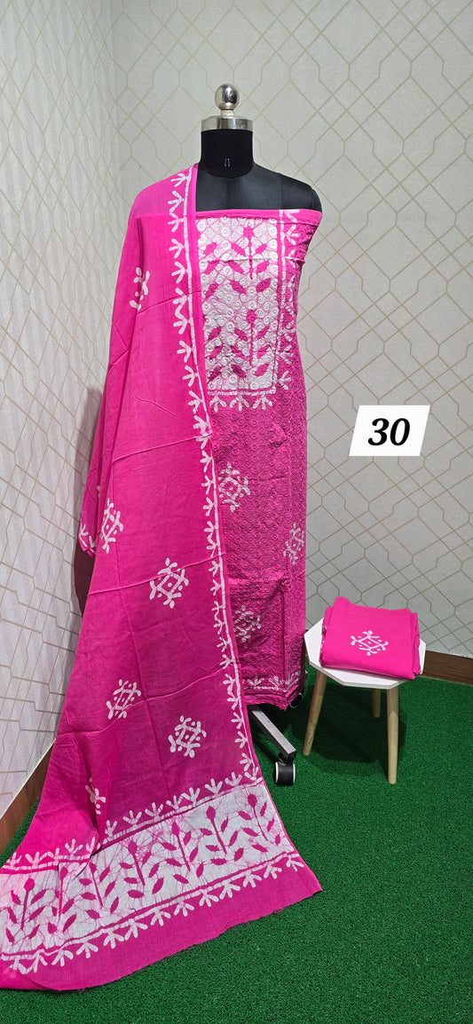 Hacobba bathik cotton suit - 30