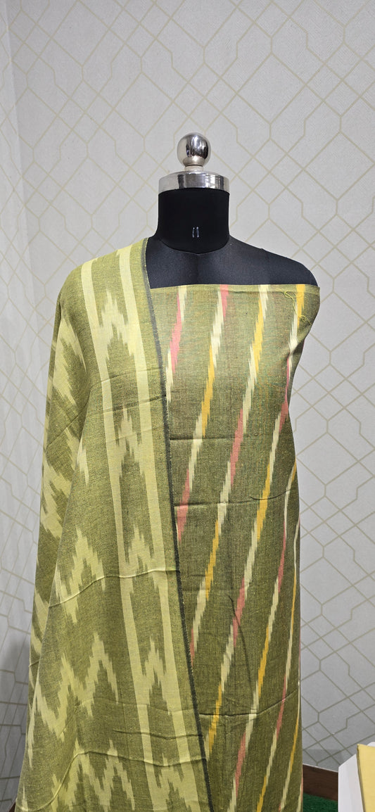 Soft Ikkat Cotton Suit - 05