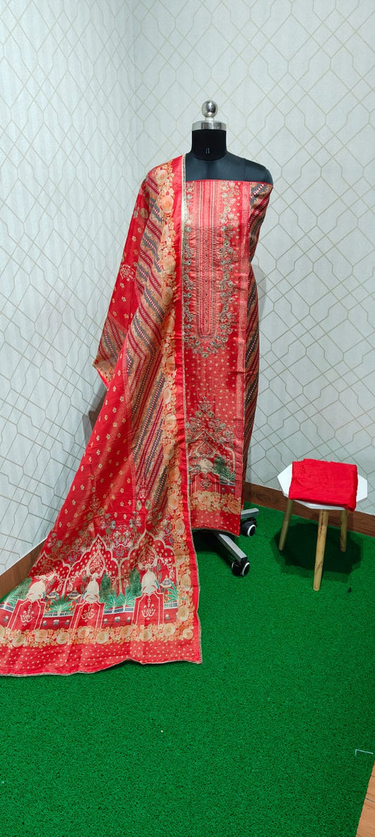 Party wear silk Suits - 15