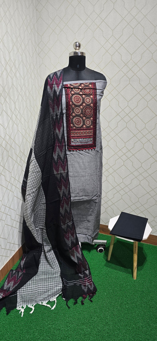 Office wear pure cotton suit - ILF