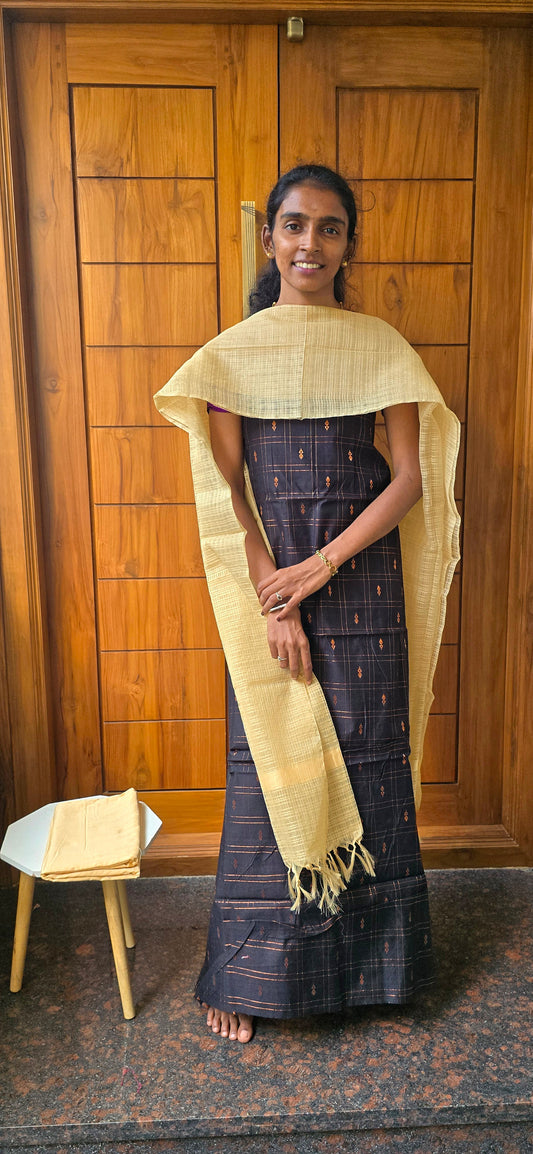 Dupatta Special Raw Silk - DSRS6