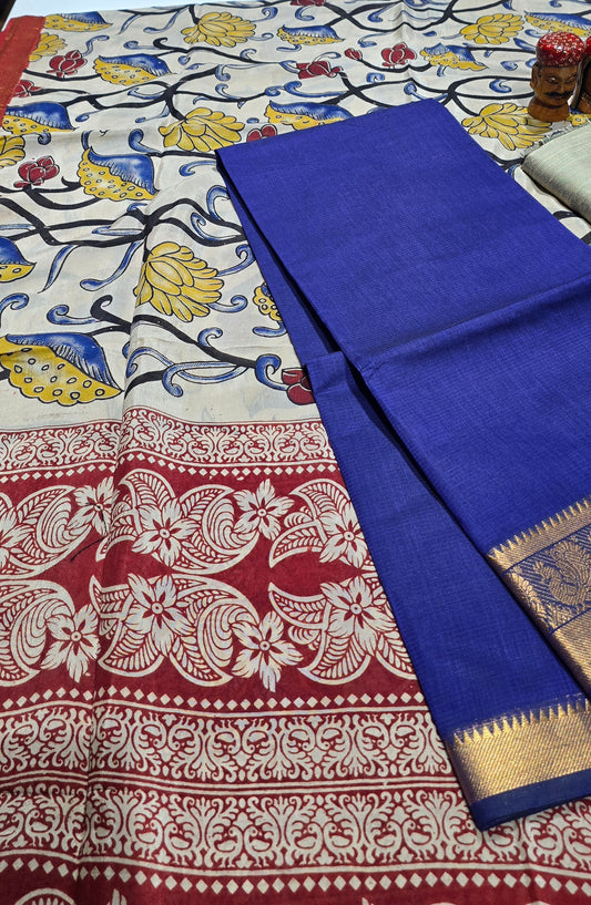 Mangalagiri 3 piece silk - MSPN03