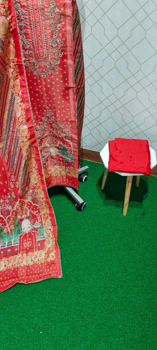 Party wear silk Suits - 15