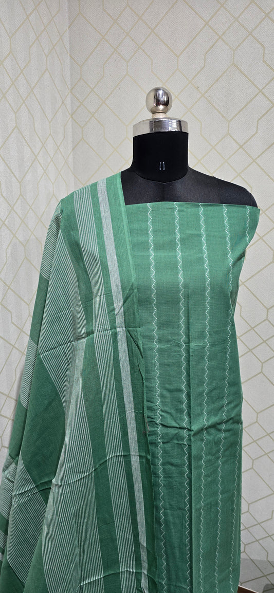 Office wear Handloom Cotton Suits - 08
