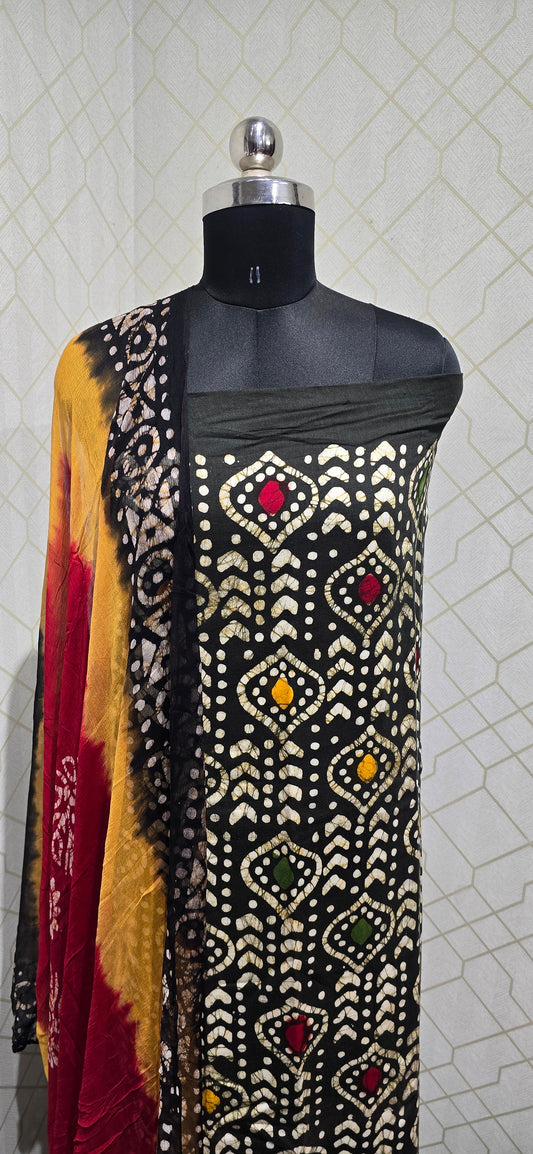Bathik Cotton Suit - BC25