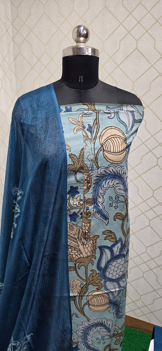 College / office wear silk suit - 03