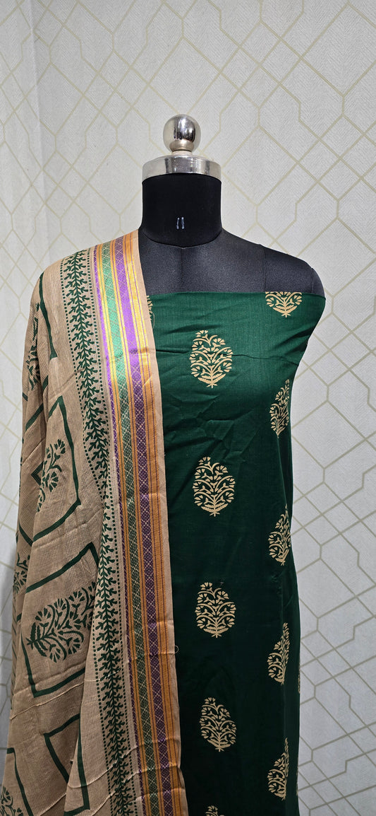 2.5 mtrs Office Wear Cotton Salwar - 06