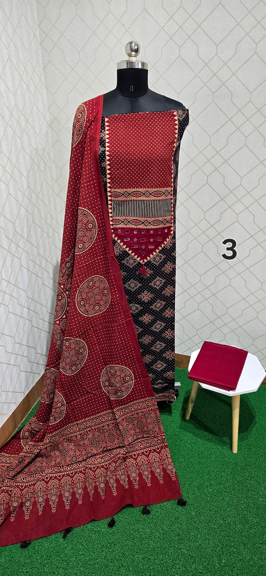 Heritage Ajrakh Cotton Special Edition - 03
