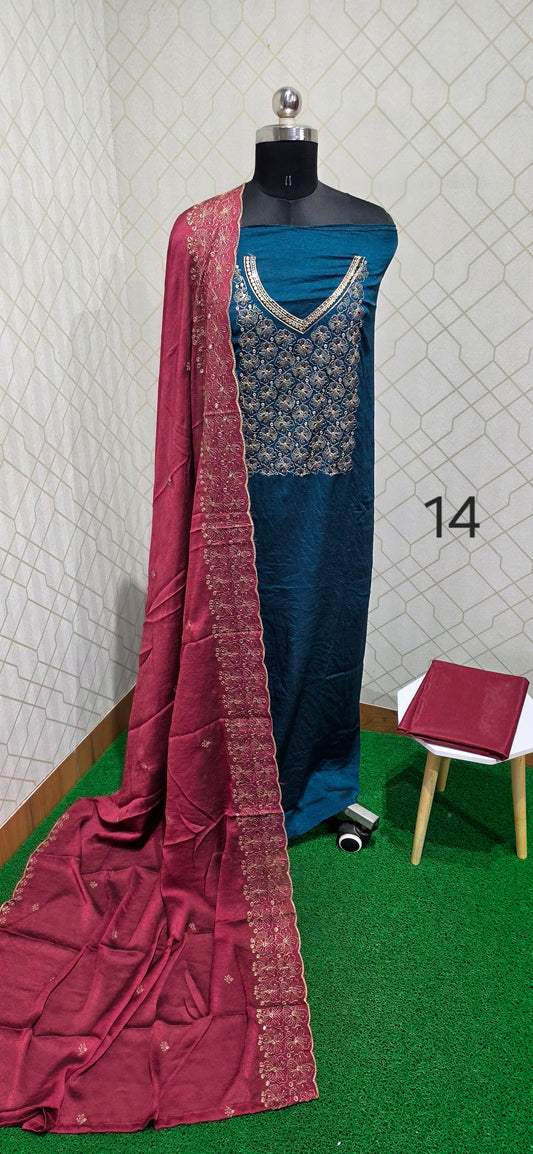 Vichithra Silk Salwar's - 14