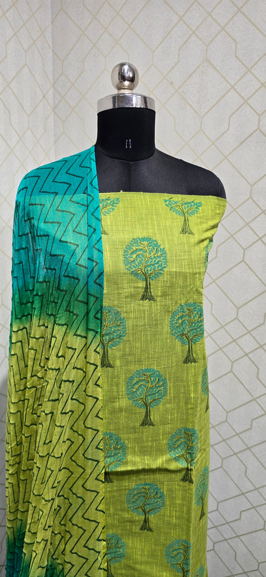 Premium Pure Cotton Suit - 82