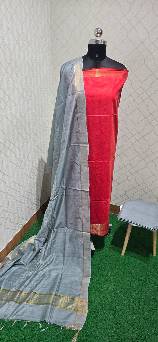 Mangalagiri 3 piece silk - MSP03