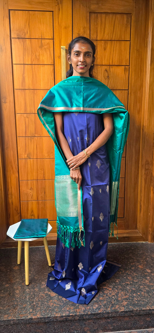 Premium Soft Silk Suit - 01