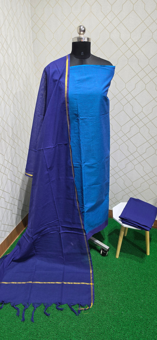 Office wear Handloom Cotton Suits - 05