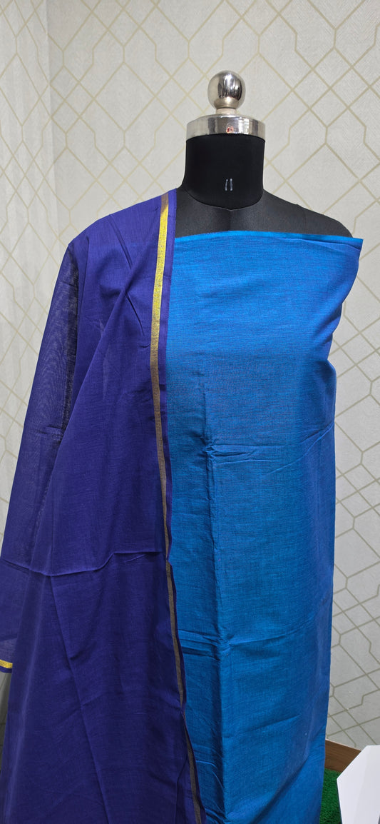 Office wear Handloom Cotton Suits - 05