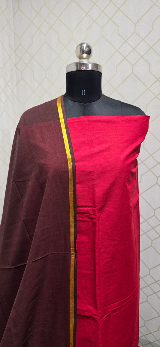 Office wear Handloom Cotton Suits - 08