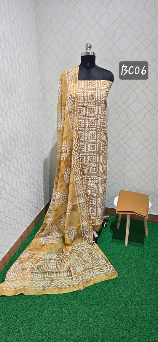 Bathik Cotton Suit (BC06)