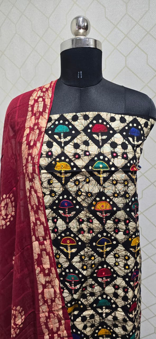 Bathik Cotton Suit (BC08)