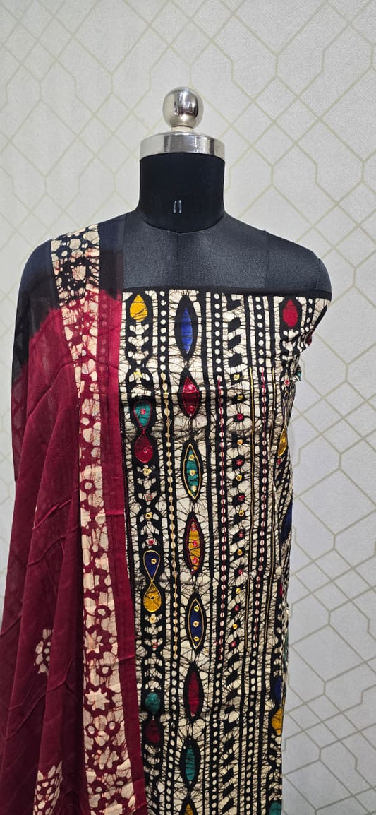 Bathik Cotton Suit (BC09)