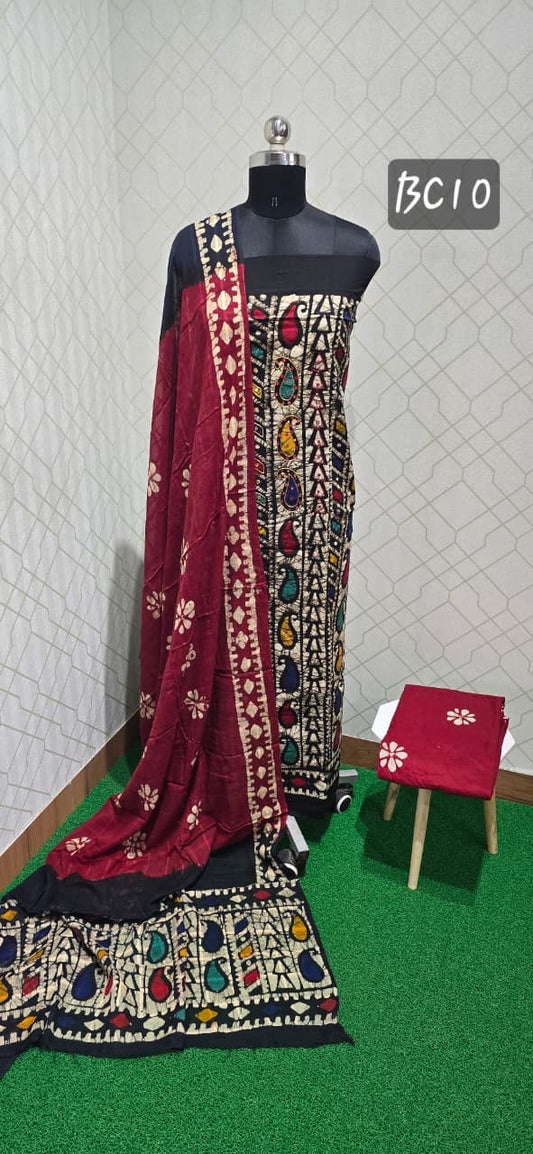 Bathik Cotton Suit (BC10)