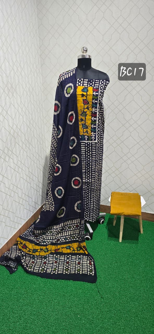 Bathik Cotton Suit (BC17)