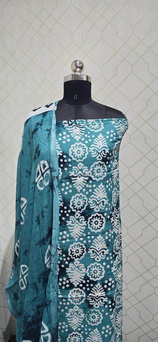 Bathik linen Cotton Suit (BC25)