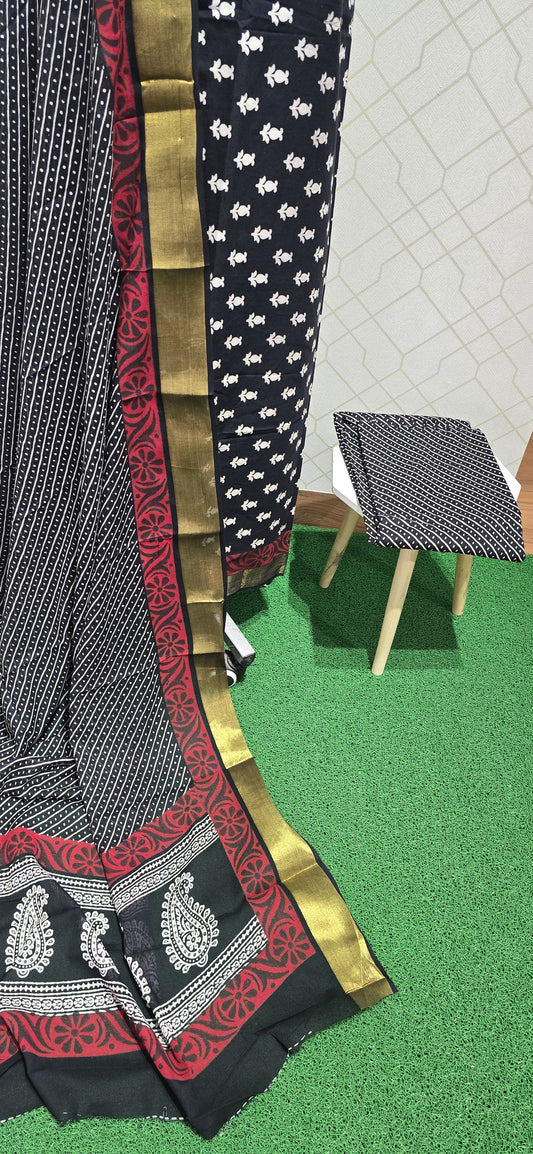 Bathik Cotton Suit (BC35)