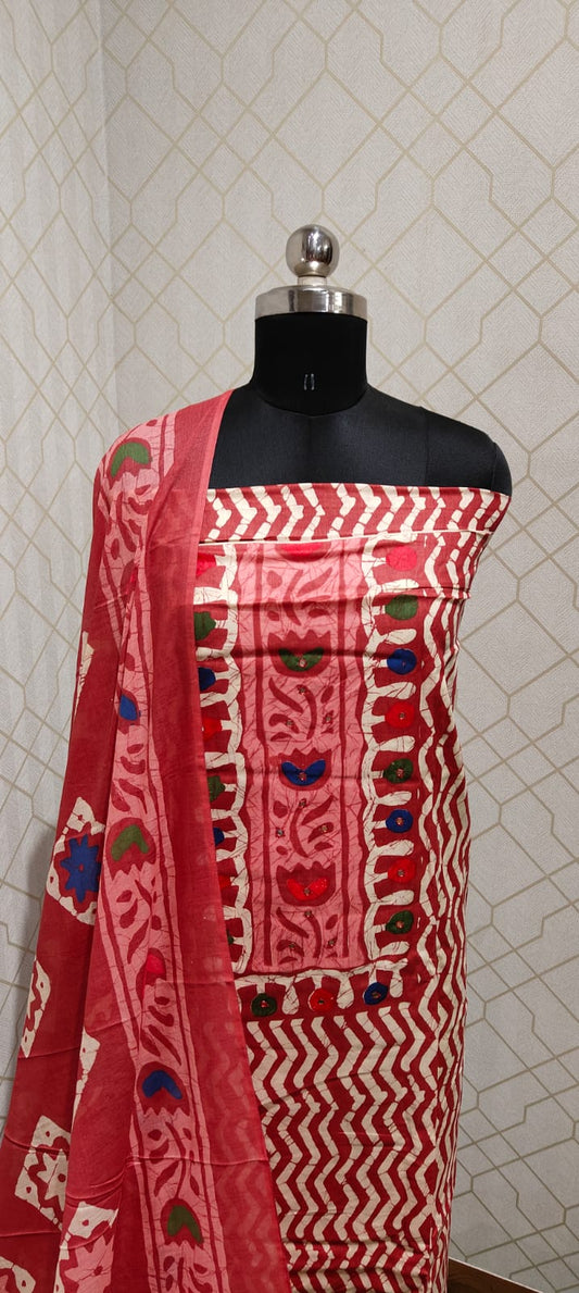 Bathik Cotton Suit (BC43)