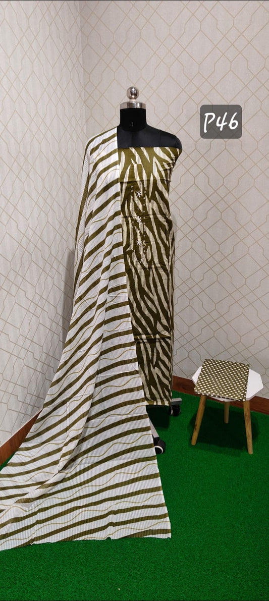 Bathik Cotton Suit (BC46)