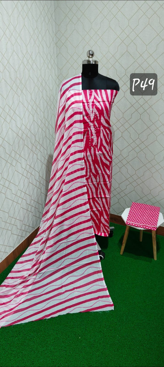 Bathik Cotton Suit (BC49)