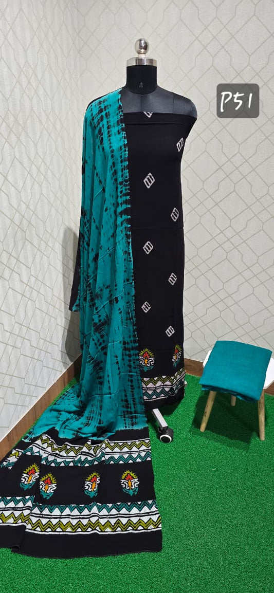 Bathik Georgette Suit (BC51)