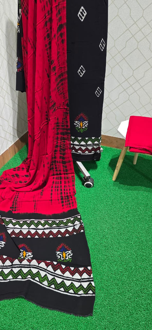 Bathik Georgette Suit (BC53)