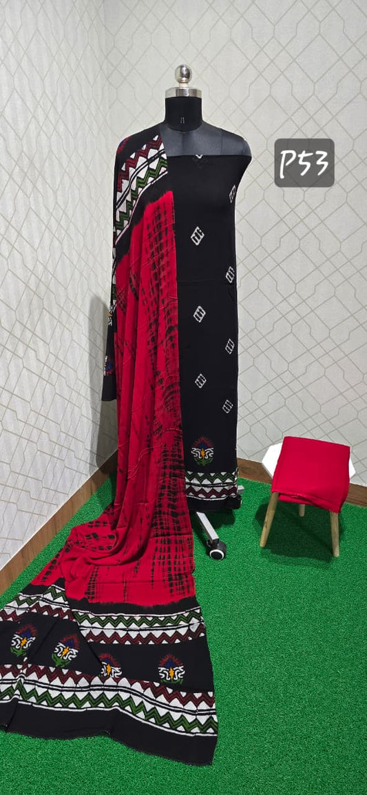 Bathik Georgette Suit (BC53)