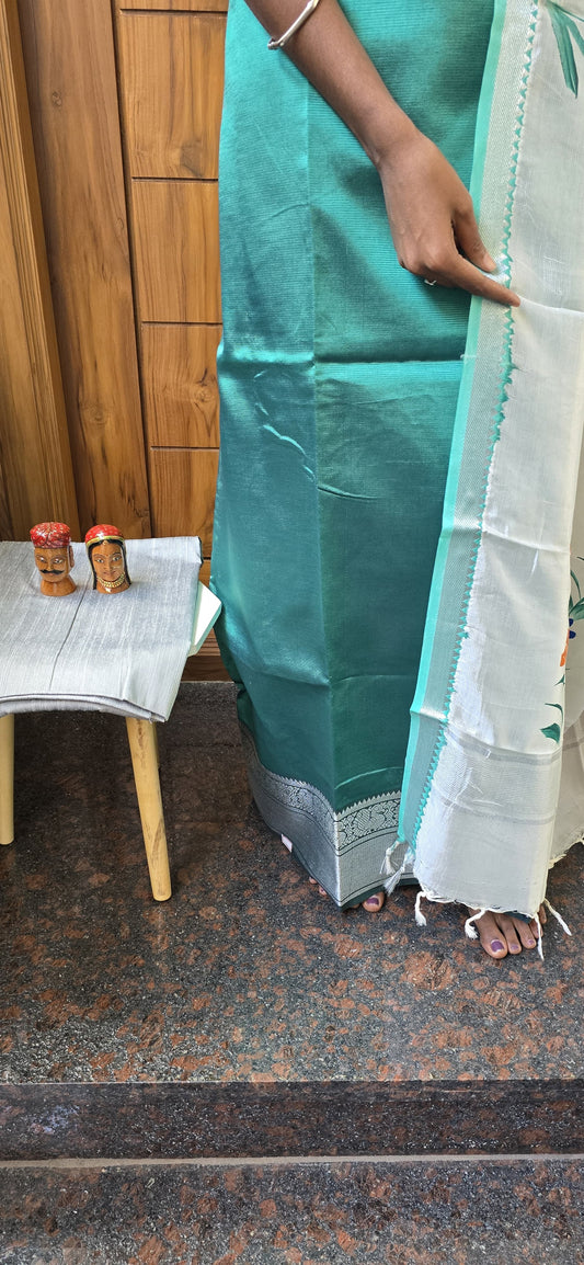 Mangalagiri 3 piece silk - MS12