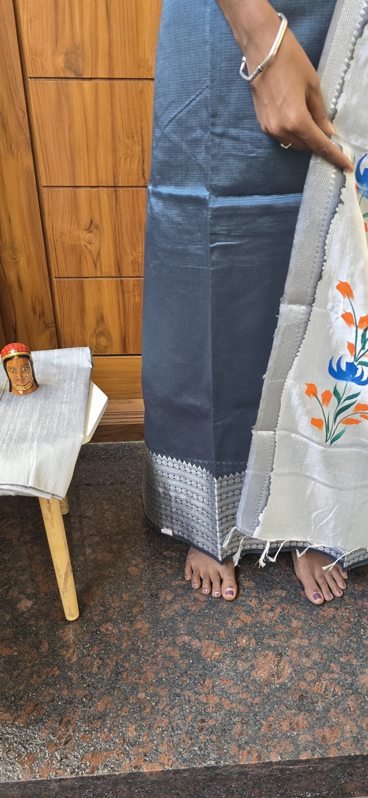 Mangalagiri 3 piece silk - MS15