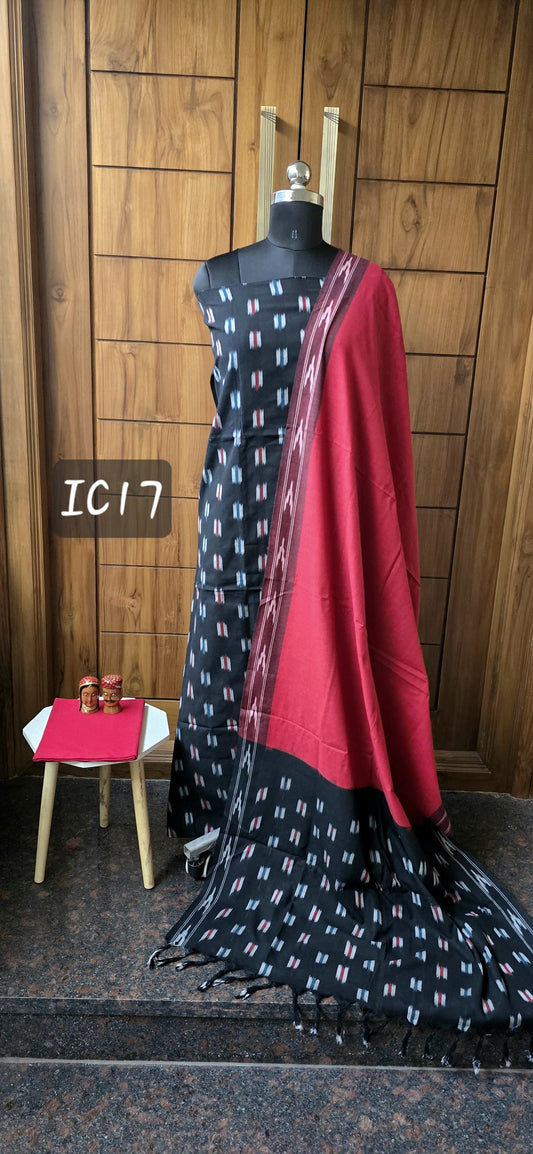 Ikkat Cotton  - IC17