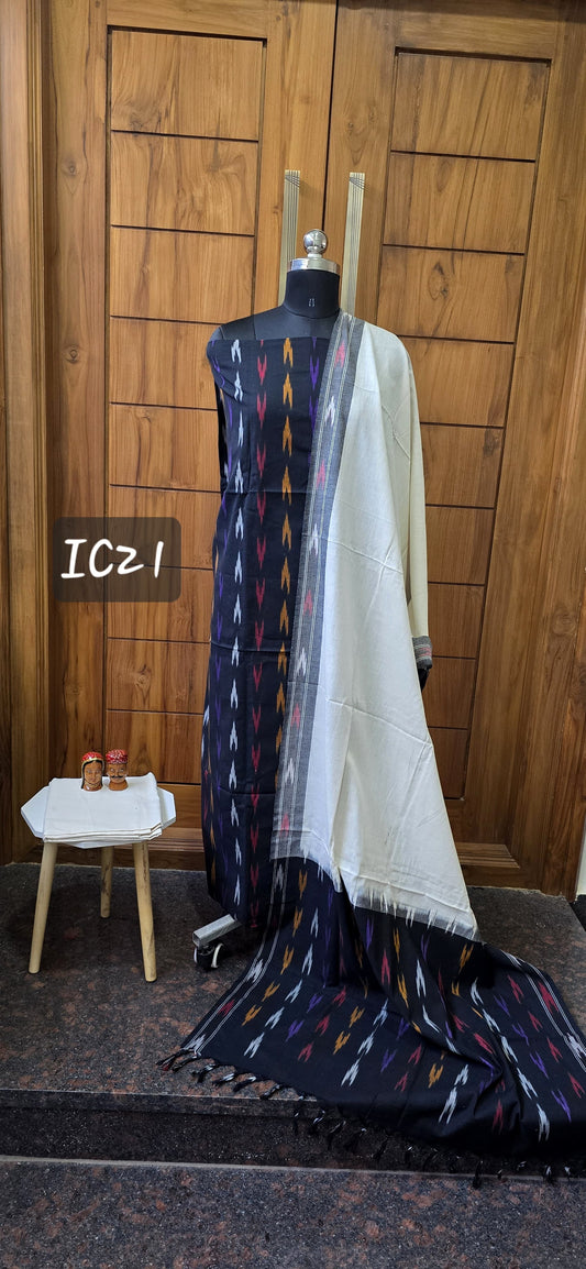 Ikkat Cotton  - IC21