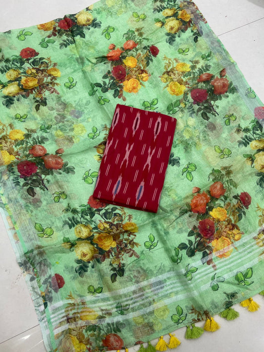 Ikkat & Linen - IDL12