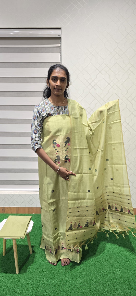 Jamdhani Suit - JS17